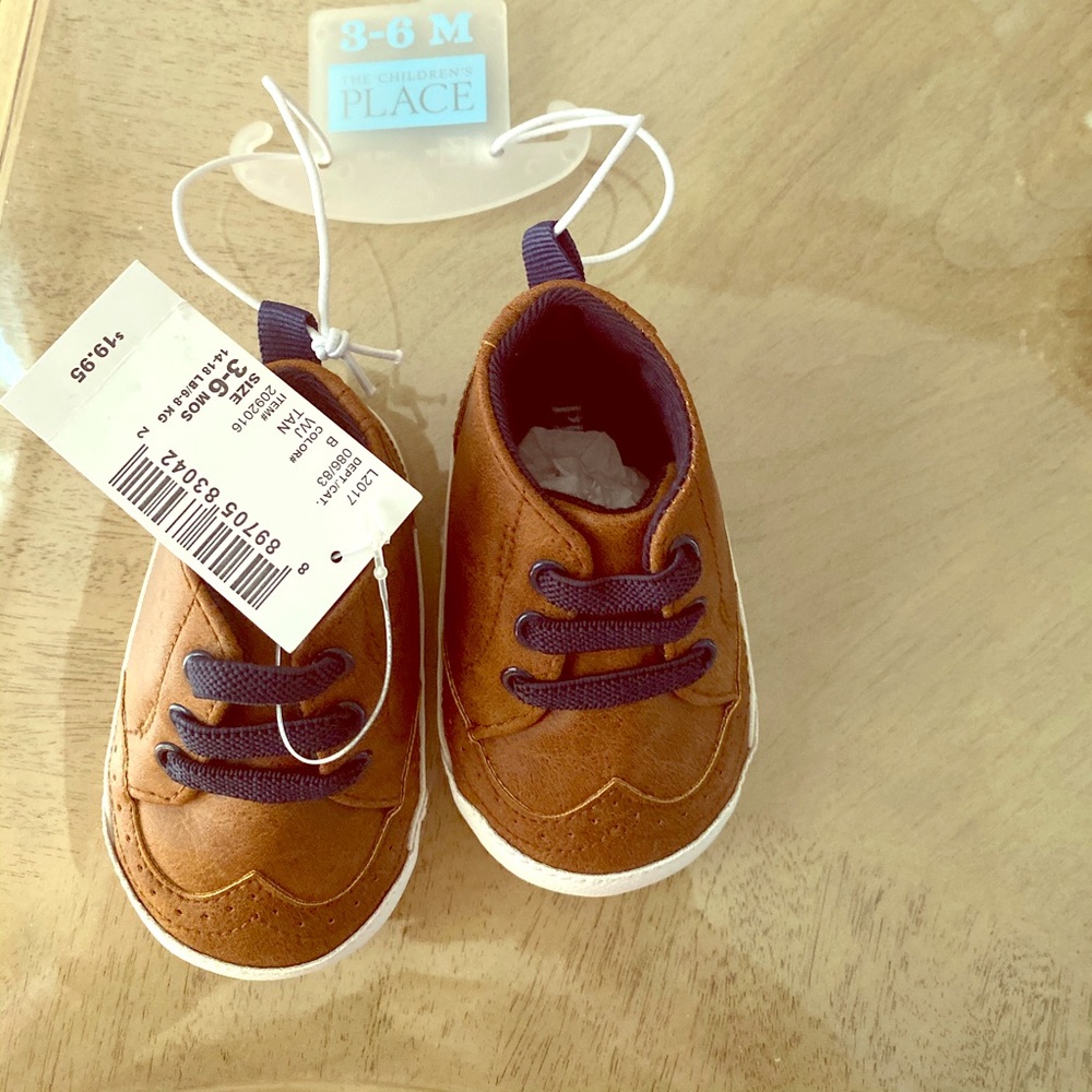 Suede infant shoes 3/6 months